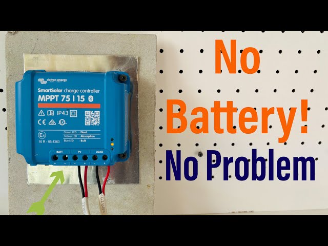 Can a Solar Charge Controller Work Without a Battery?