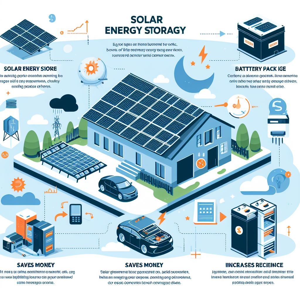 What is solar energy storage?