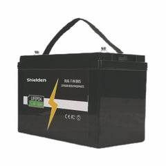 12.8V 100Ah Deep Cycle Energy Storage Battery For Solar, Golf Carts, Marine - SHIELDEN