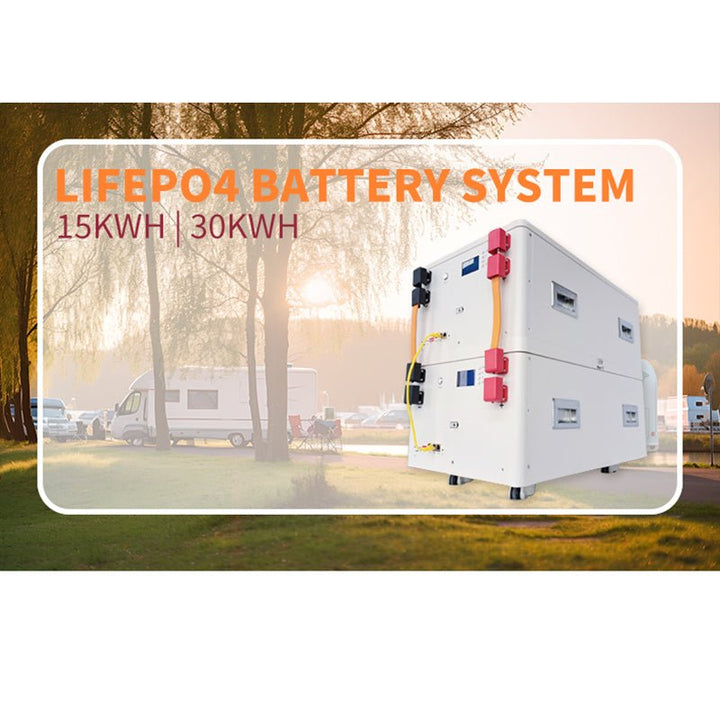 Hy15hes All-in-One Stacked Off-Grid Battery Home Energy Storage Device 51.2v 14.34kwh - SHIELDEN