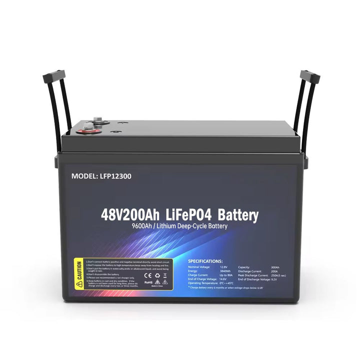 SS-48V200AH LiFePO4 9600wh Battery Pack - SHIELDEN