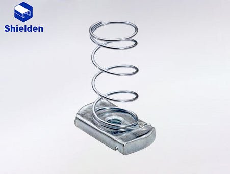 3/8 in strut channel spring nut - 400pcs Package - SHIELDEN CHANNEL