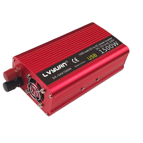 800w/2000w Red Power Inverter Modified Sine Wave High Power 12V - SHIELDEN