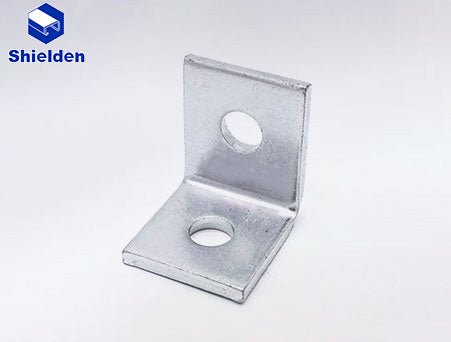 90 Degree Strut Bracket 2 Hole - 100Pcs - SHIELDEN CHANNEL