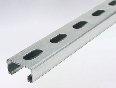 Galvanized Slotted Strut Channel 13/16" x 1-5/8" x 10 Ft - SHIELDEN