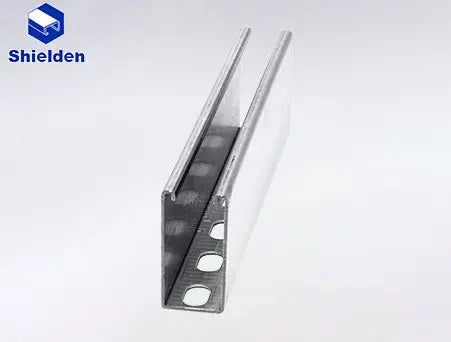 Pre-Galvanized Slotted Strut Channel 2-7/16" x 1-5/8" x 10 Ft - SHIELDEN CHANNEL