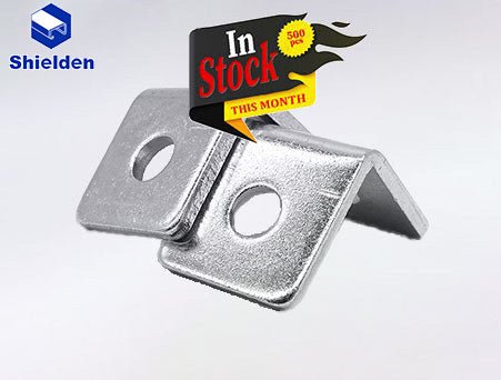 Strut Bracket 2 Hole right angle Connector - 100Pcs - SHIELDEN CHANNEL