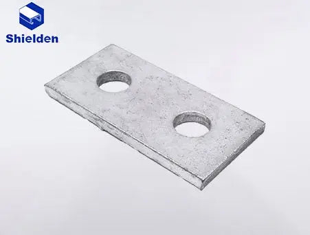 unistrut brackets 2 holes plate - 150Pcs - SHIELDEN CHANNEL