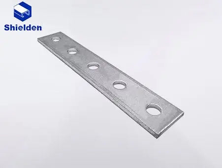 unistrut brackets 5 holes flat plate - 100pcs Package - SHIELDEN CHANNEL