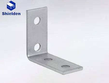 Unistrut l brackets 4 Hole 90 Degree Fitting - 100pcs Package - SHIELDEN CHANNEL