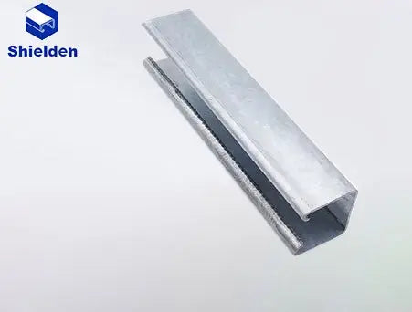 without holes Pre-Galvanized Solid Strut Channel 10 ft - SHIELDEN CHANNEL